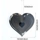 thumbnail image 2 of Carillones de viento al aire libre en forma de corazón, carillón de viento giratorio de metal, carillón de viento de acero inoxidable, carillones de viento en espiral para decoración de patio interio, 2 of 5
