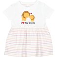 thumbnail image 3 of Inktastic I Love My Poppy Grandpa Girls Baby Dress, 3 of 5