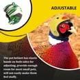 thumbnail image 3 of Greeniant Casco de seguridad para mascotas pequeñas, sombreros duros, accesorios ajustables, Protector para la cabeza, aves de corral, pollo, pájaro, Type3 NO3 Greeniant PT003691-09, 3 of 6