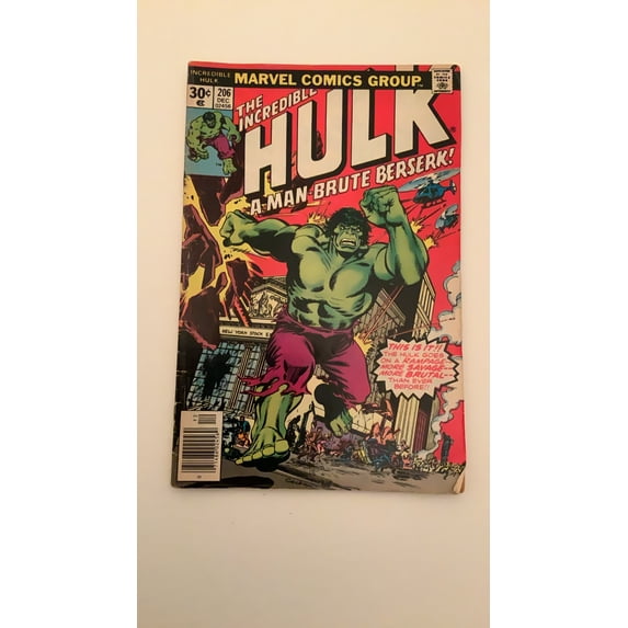 Incredible Hulk #206 Comic Book