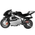 thumbnail image 3 of XtremepowerUS Kids Mini Motorcycle Gas Powered Pocket Bike 40cc 4-Stroke Ride On Black, 3 of 6