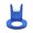 Blue, variant on Sylvtty Hot Melt Glue Stand Storage Holder Non-Slip Base Design High Stability Portable Hot Melt Glue Organizer