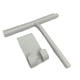 thumbnail image 2 of Cateissary Limpiaparabrisas portátil para baño, raspador de pared para azulejos de vidrio para sala de estar de oficina, herramienta de limpieza de Suministros de limpieza para el hogar Gris Cateissary HA011143-02B, 2 of 6