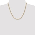 thumbnail image 2 of 14K Yellow Gold chain Curb 20 in 3.35 mm 3.35mm Semi-Solid Link, 2 of 5