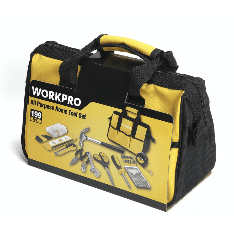 WORKPRO 199-Piece Home Repair Tool Kit WORKPRO 199-Piece Home Repair Tool Kit