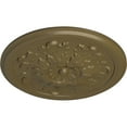 thumbnail image 3 of Ekena Millwork 12 3/4"OD x 7/8"P Legacy Acanthus Ceiling Medallion (Fits Canopies up to 3 1/2"), Hand-Painted Mississippi Mud, 3 of 8