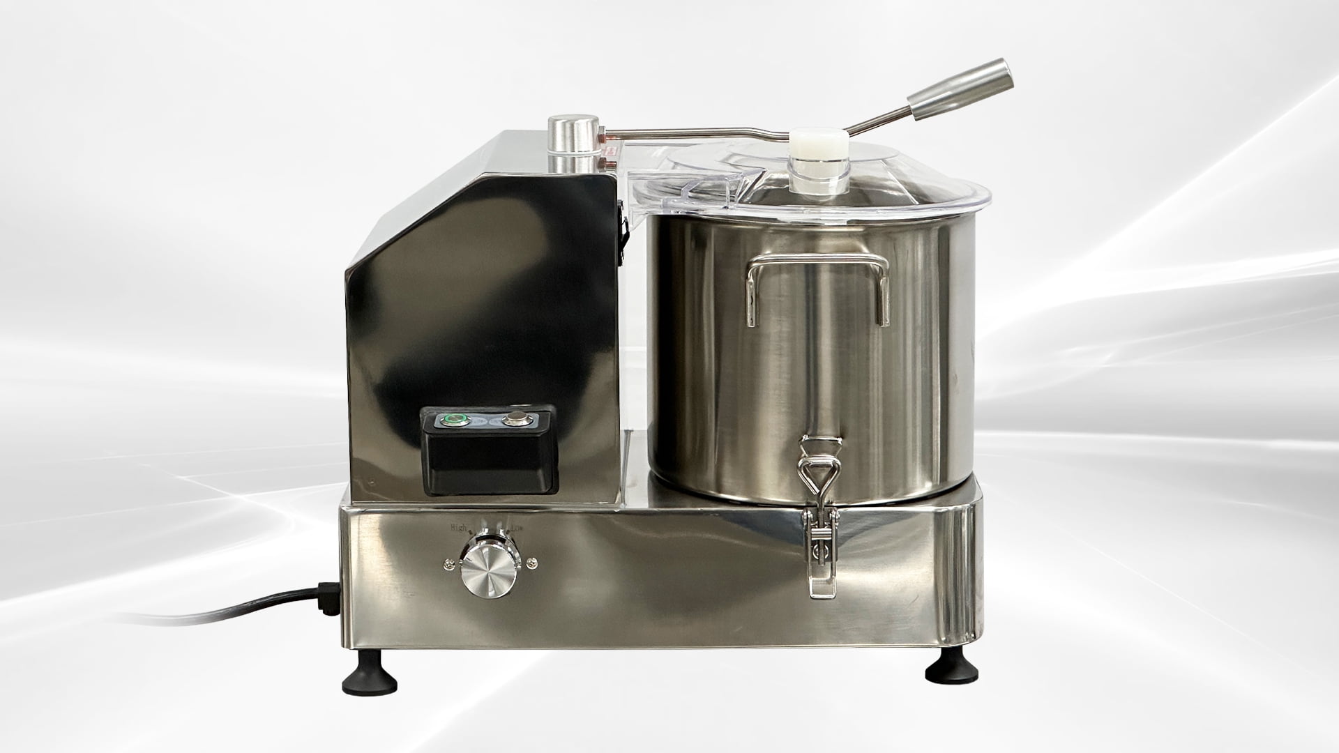 Commercial Food Processor 9L Vegetable Cutter Electric Meat Vegetable Chopper Stainless Steel NSF 110V