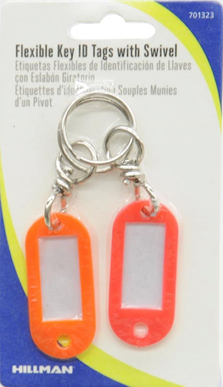 Hillman Assorted Colors Split Key Ring at