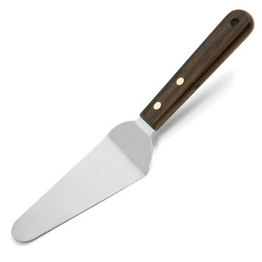 Norpro 1168 Pie Server Spatula Stainless Steel Wood Handle