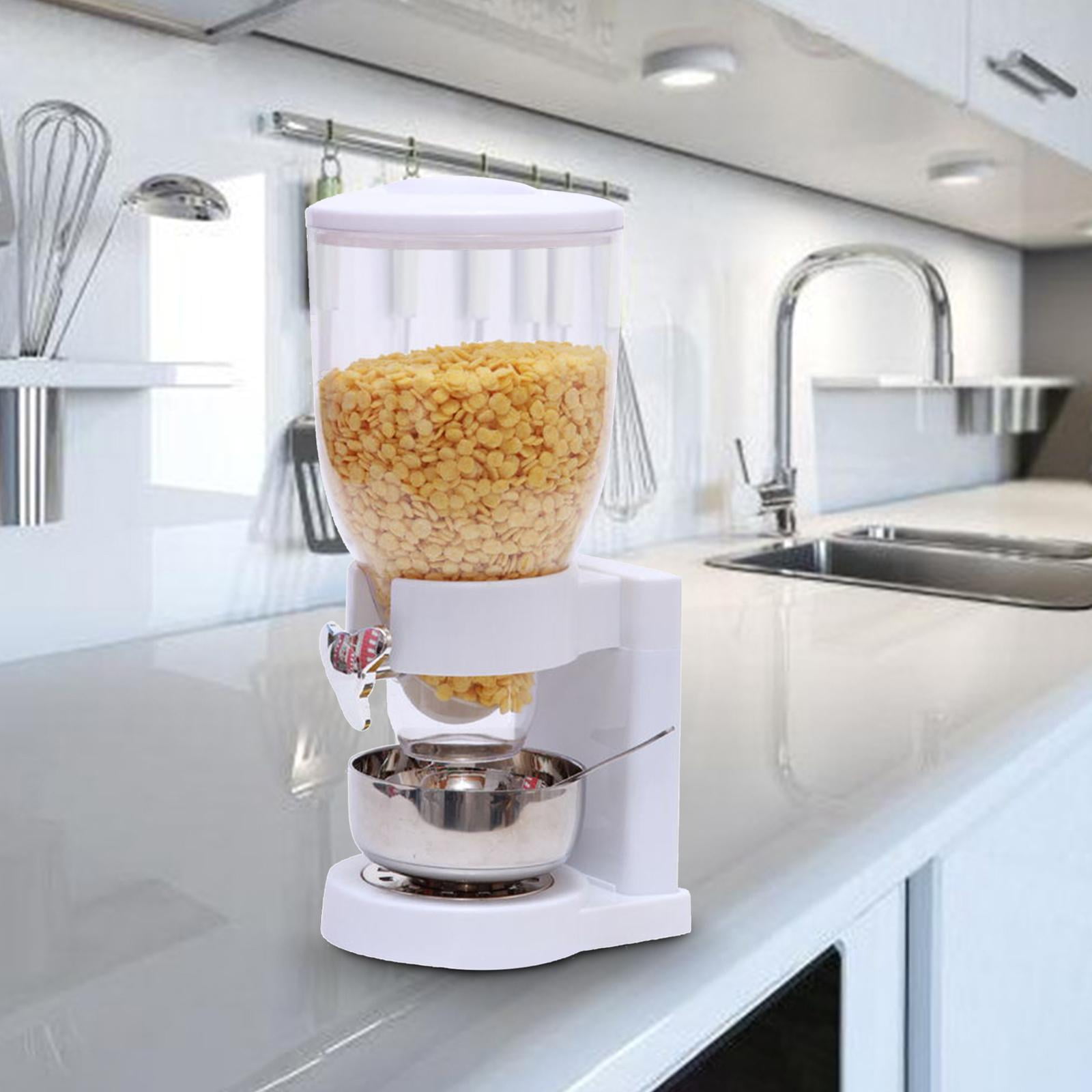 Cereal Dispenser, Oatmeal Machine Oat Maker Clear Shell Dispenser Food  Dispenser Easy Kids Oatmeal Maker for Kitchen Living Room Home