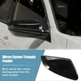 thumbnail image 3 of Derecho Lado Espejo Esquina Triángulo Guardabarros Cubierta para Honda Civic Negro, 3 of 7
