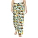 thumbnail image 1 of Balery Train With Animals Pantalones de pijama para mujer, pijamas ultraligeros, pantalones de estar por casa-3X-Large, 1 of 6
