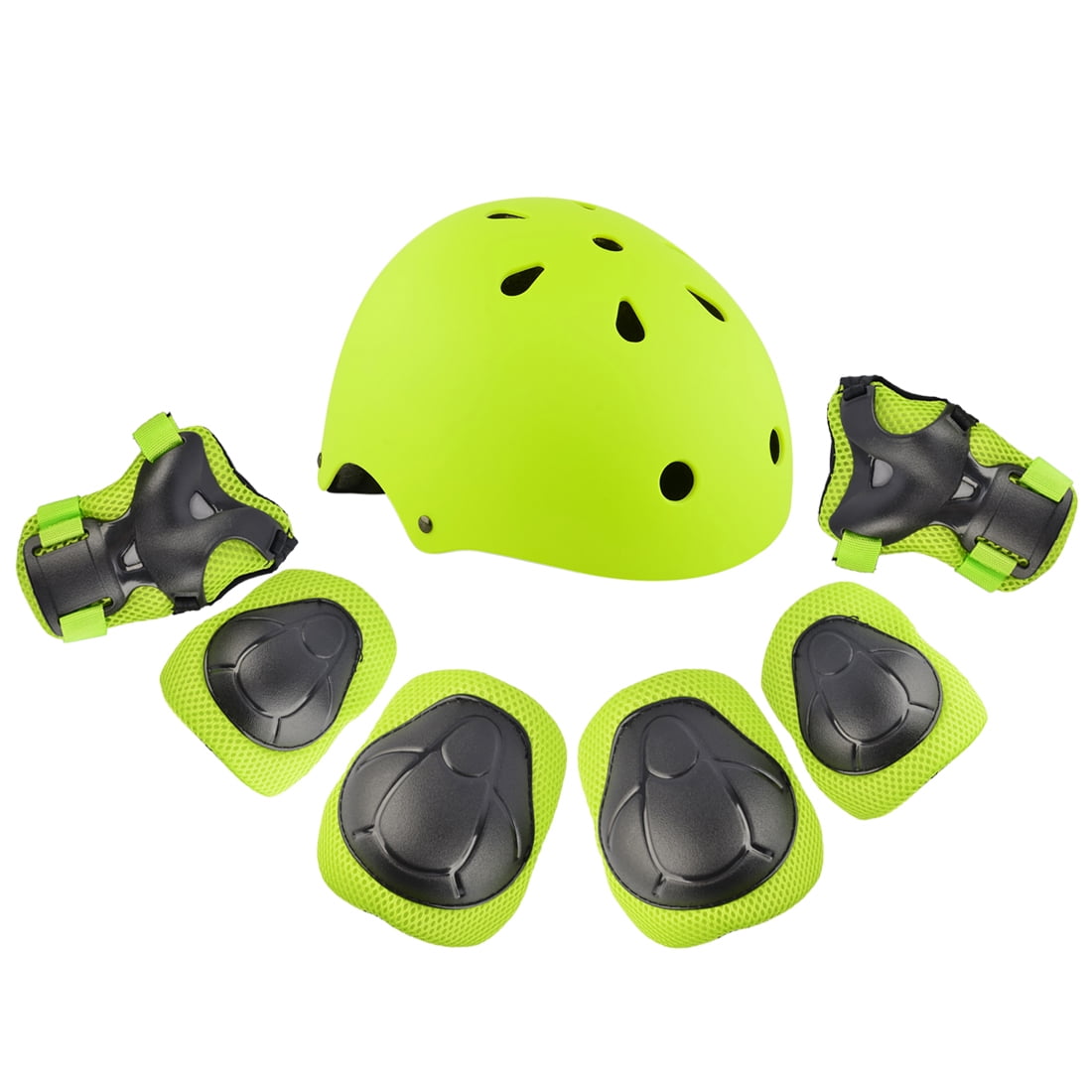 Safety GLOVES+ELBOW+KNEE PAD SET Scooter Skates Toddler Paw Patrol BIKE HELMET