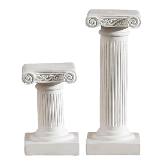 Axioma Roman Pillars Resin Mini Greek Columns for Indoor Gift Yard Art Wedding 2x