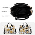 thumbnail image 3 of CHAOYUNYI Over the Shoulder Bags for Women Crossbody Handbag Medium Size, Multiple Pockets, Adjustable Strap, Anti-water Fabric, Dandelion, 3 of 7