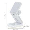 thumbnail image 3 of EGNMCR Three In One Wireless Charger Folding Magnetic Wireless Charger Suitable For Wireless Fast Charging Bracket P lastic c harger, 3 of 9