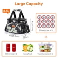thumbnail image 4 of Bolsa de almuerzo Lifewit, mediana, aislante, suave, 8,5 L, camuflaje, 4 of 7
