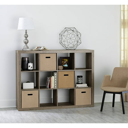 Wood Cube - Better Homes and Gardens 12 Cube Storage Organizer, Multiple Colors