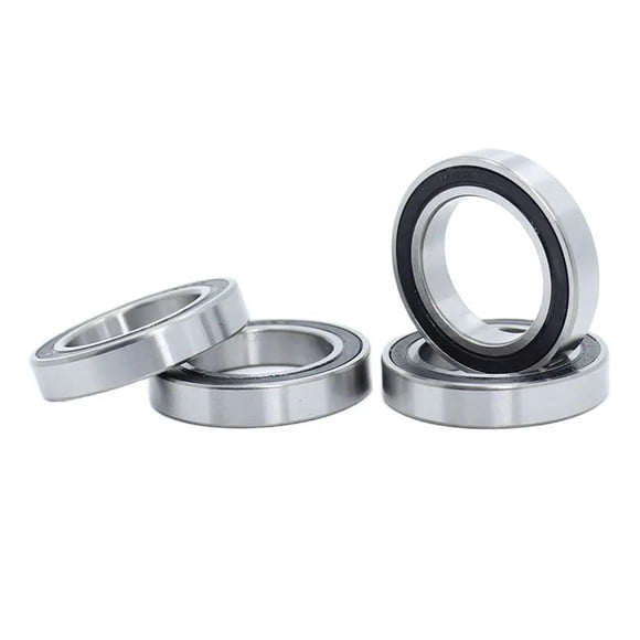 MR2437-2RS Ball Bearing 24 * 37 * 7 Mm 4Pcs Chromium Steel Direct Press Seal 27377 LLB Crank Bearings for BB90 Bottom Bracket ,Easy to Use