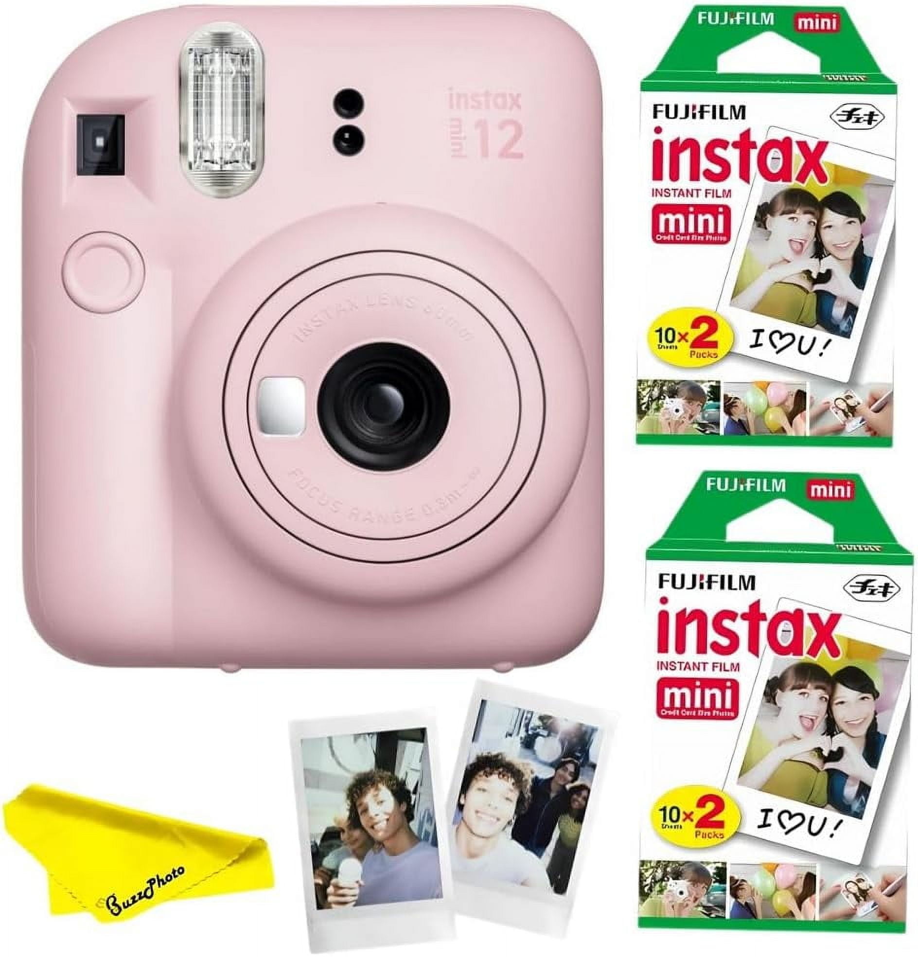 Fujifilm Instax Mini 12 Instant Film Camera ( Blossom Pink
