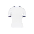 thumbnail image 2 of Courrèges White Signature Contrast Trim T-Shirt (Women's), 2 of 3