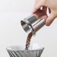 thumbnail image 3 of Unatoiry Stainless Steel Coffee Grinder Non-toxic Seamless Joint Brushed Inner Cup For Powder Multiple Sizes Available Rustproof Bright Finished,53MM 1Set, 3 of 6
