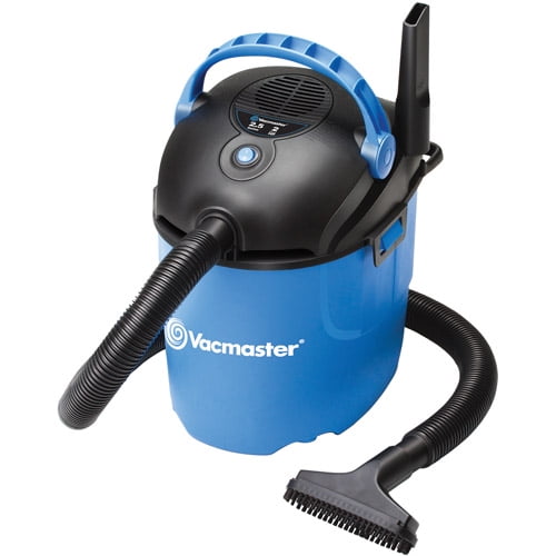 Vacmaster 2.5 Gallon, 2 Peak HP Portable Wet/Dry Shop Vacuum