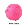 thumbnail image 2 of Squeaky Dog Ball,2.36in Ball Dog Toys,Indestructible Dog Toys For Aggressive Chewers,Relieves Anxiety, Cleans Teeth,Rubber Dog Toys For Indoor or Outdoor,Green., 2 of 11