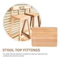 thumbnail image 5 of Wood Stool Seat Replacement Chair Seat Replacement Wooden Home Stool Seat Replacement, 5 of 6