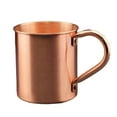 thumbnail image 1 of Yuarrent Taza de cobre, taza de cerveza cobriza, tazas de mula de Moscú, tazas, barra de café, vino sólido sin forro interior, suministros de Barra de herramientas Cobre puro, 1 of 6