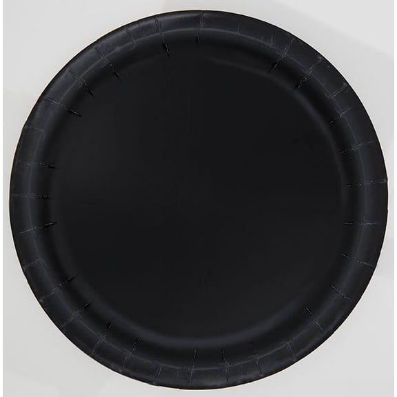 Value Black Velvet 9 inch Lunch/Dinner Plates (8 ct)
