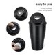 thumbnail image 3 of (Negro) Portavasos para vehículos automotrices Bote de basura Pequeño Mini Bote de basura Bote de basura para auto Bote de basura para auto Oficina Hogar oso de fresa Electrónica, 3 of 5