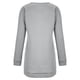 thumbnail image 5 of Vestido de Sudadera Para Mujer Nueva Moda Casual Sólido Manga Larga Cuello Redondo Contraste Color Suéter Top Odeerbi  ODB172736, 5 of 8