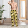 thumbnail image 2 of Kdxio Horsemen In Horseraces Print Men's Sleep Pajama Pant Lounge Pants with Pockets-XX-Large, 2 of 6