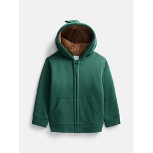 Wonder Nation Toddler Fleece-Lined Zip Hoodie