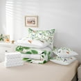 thumbnail image 6 of Castle Fairy Flying Hummingbird 7-Piece Twin Bedding Sets,Tree Leaves Bedding Comforter Set,Floral Animal Breathable Sheet Sets,Microfiber Botanical Bedroom Decor,Reversible, 6 of 8