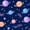 Color 2, variant on Peel and Stick Wallpaper 23.6in x 9.8ft Space Planets Moons Stars Dark Contact Paper Vinyl Waterproof Self Adhesive Wall Paper for Bedroom Shelf Cabinet Renter Friendly