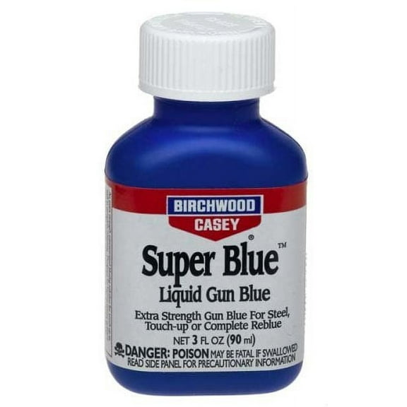 Birchwood Casey Blue Super Liquid Gun Blue Ship Ground Only ORM-D, 3oz