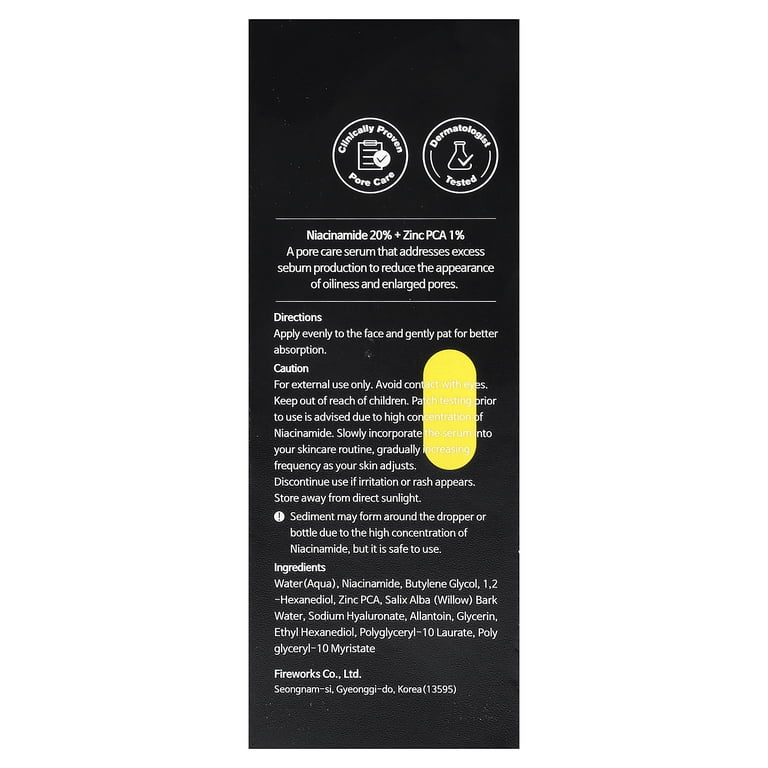Tiam, Pore Minimizing Serum, 1.35 fl oz, Niacinamide Zinc PCA