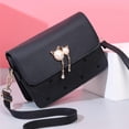 thumbnail image 5 of Pequeño bolso bandolera para mujer, bolsos para teléfono móvil, tarjetero, cartera y bolsos, 5 of 5