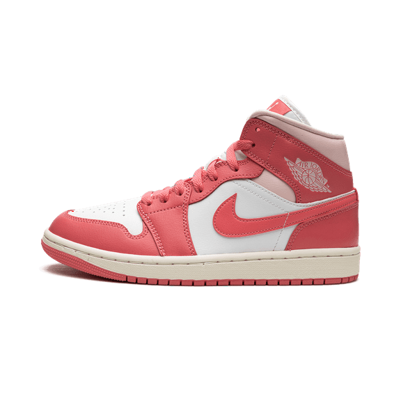 Jordan WOMENS AIR JORDAN 1 MID WMNS "Strawberries And Cream" BQ6472 186 from Stadium Goods