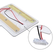 CROSSDESIGN Refrigerator LED Module Light Lamp Fit for Whirlpool Kenmore Maytag White