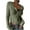 Army Green, variant on Crop Jackets for Womens Knit Ribbed Full Zip Drawstring Stretchy Long Sleeve Coats with Hooded Going Out Lightweight Slim Tops