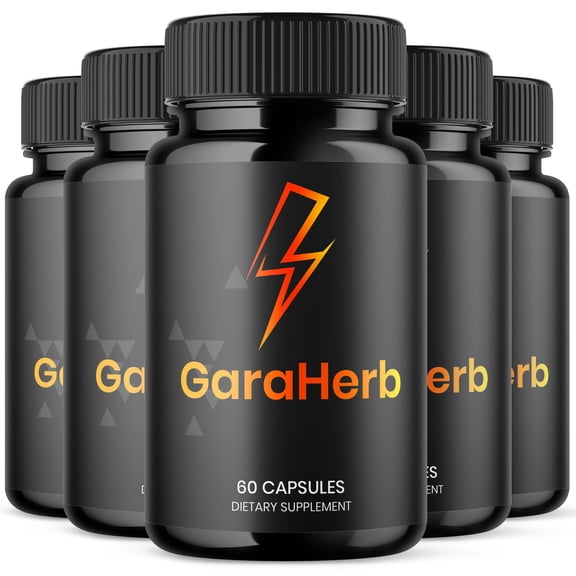 GaraHerb Advanced Formula Pills Supporting Energy and Healthy Lifestyle Gara Herb 300 Capsules
