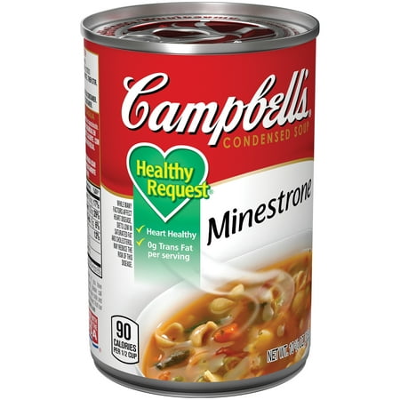 Campbell's Healthy Request Minestrone Soup 10.75oz - Walmart.com