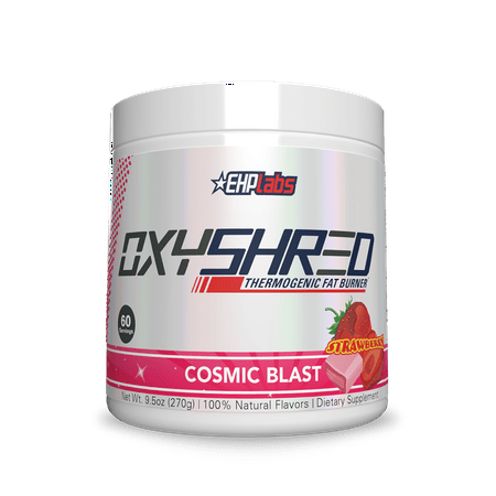 OxyShred Thermogenic Fat Burner Powder by EHPlabs - Weight Loss Supplement, Energy Booster, Pre-Workout, Metabolism Booster