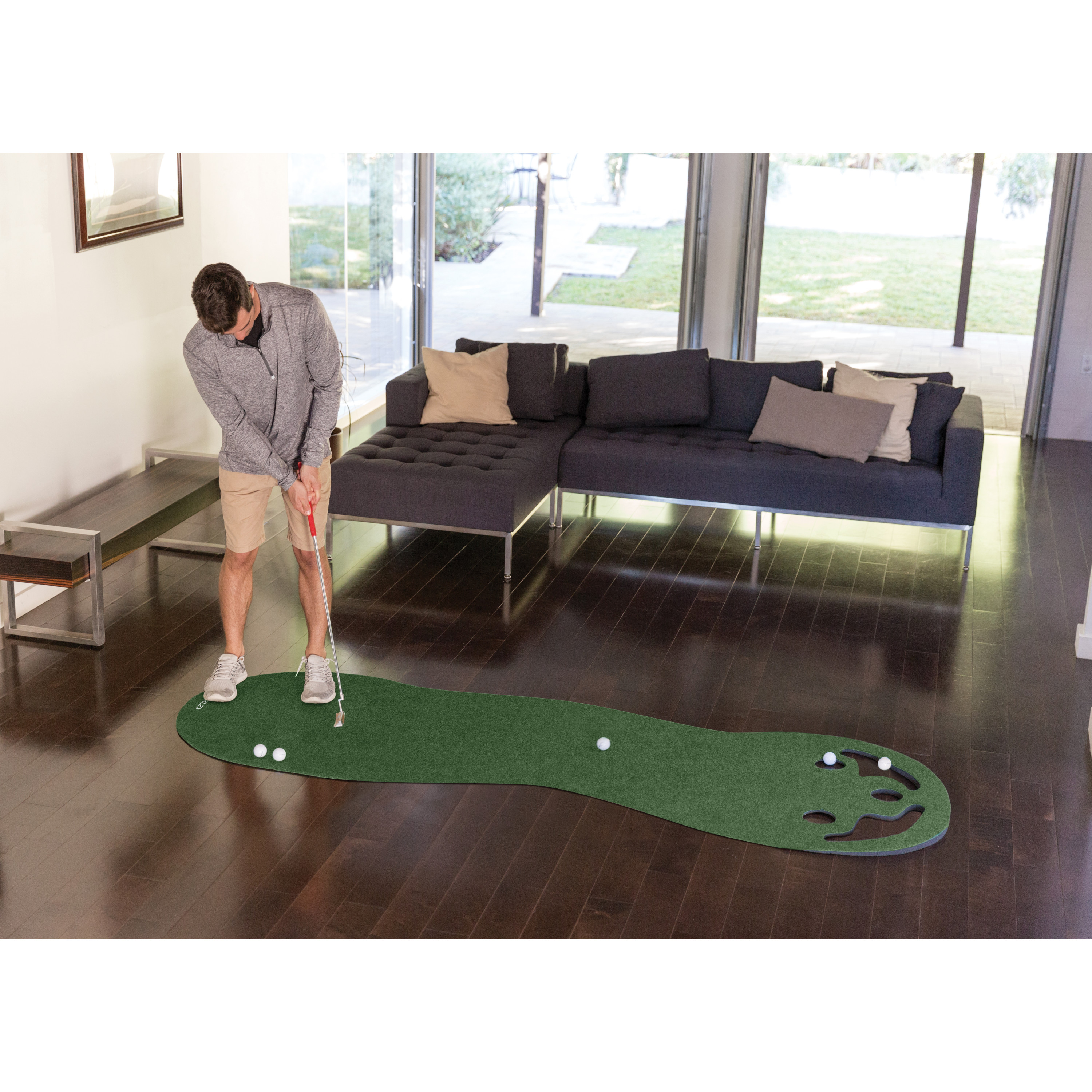 SKLZ Putting Green Par Three Indoor Putting Mat photo 2