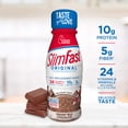 thumbnail image 2 of SlimFast Meal Replacement Shake, Original Creamy Milk Chocolate, 10g of Ready to Drink Protein for Weight Loss, 11 Fl. Oz Bottle, 8 Count, 2 of 5
