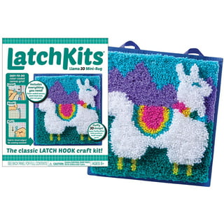 cRAFTILOO DIY Rug 3D Unicorn Pouch Latch Hook Kits for Kids Sewing Set for  Girls Beginners