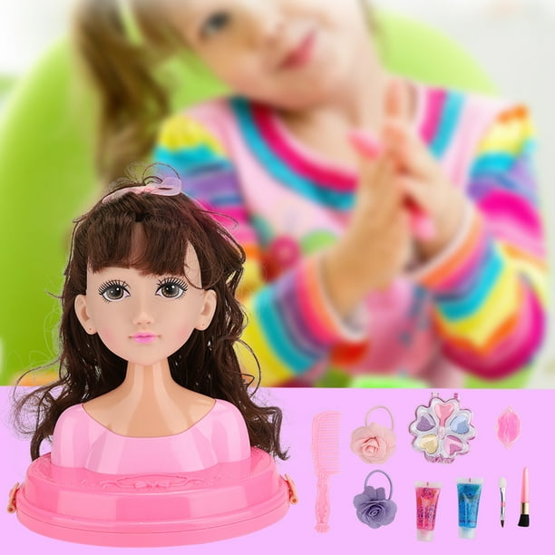 Maquillaje Peluquería Princesa Caja De Para Niños, Busto Conjunto